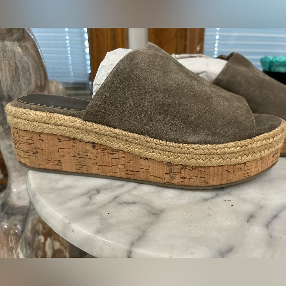 Spell Suede Platform Sandals - Picture 8 of 14